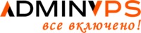 Лого хостинг компании AdminVPS