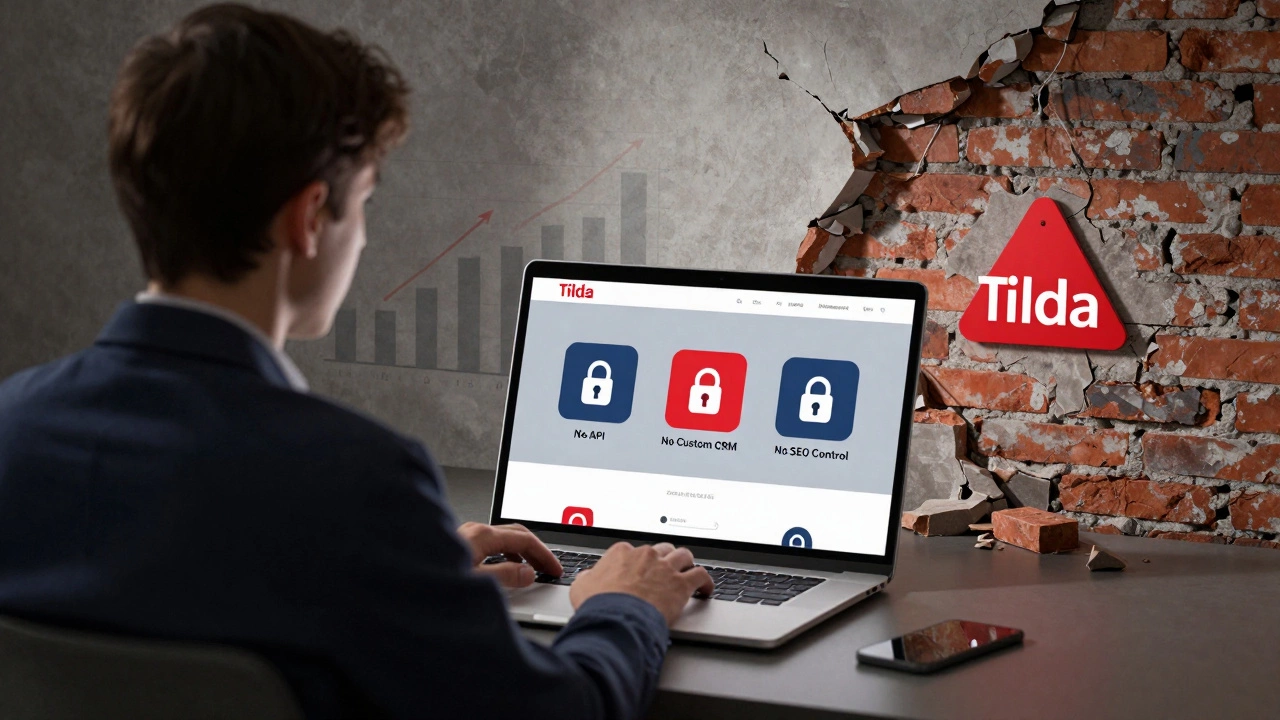 Почему не стоит делать сайт на Тильде для бизнеса