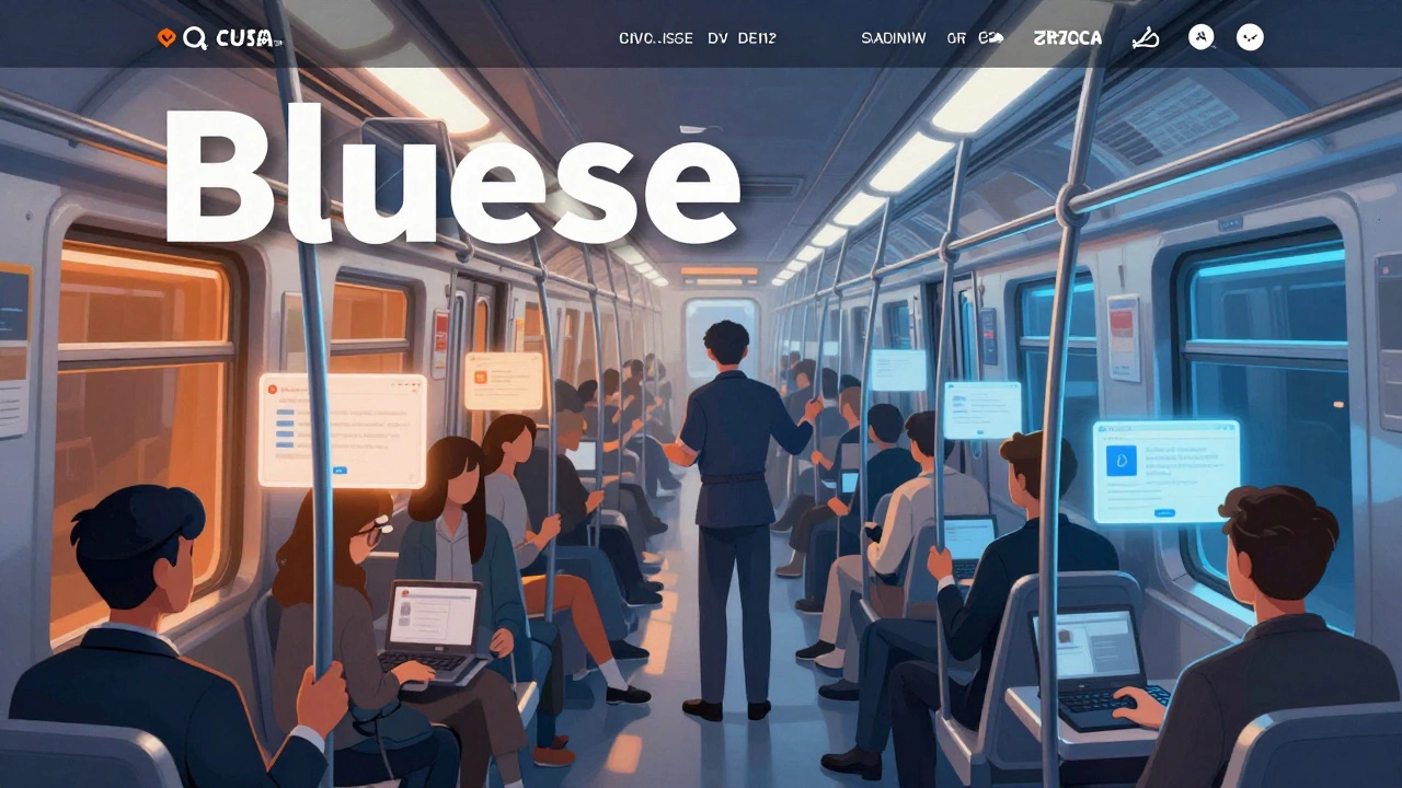 Веб-сайт как переполненный поезд: слишком много шрифтов, CSS и скриптов, ленивая загрузка помогает освободить место.