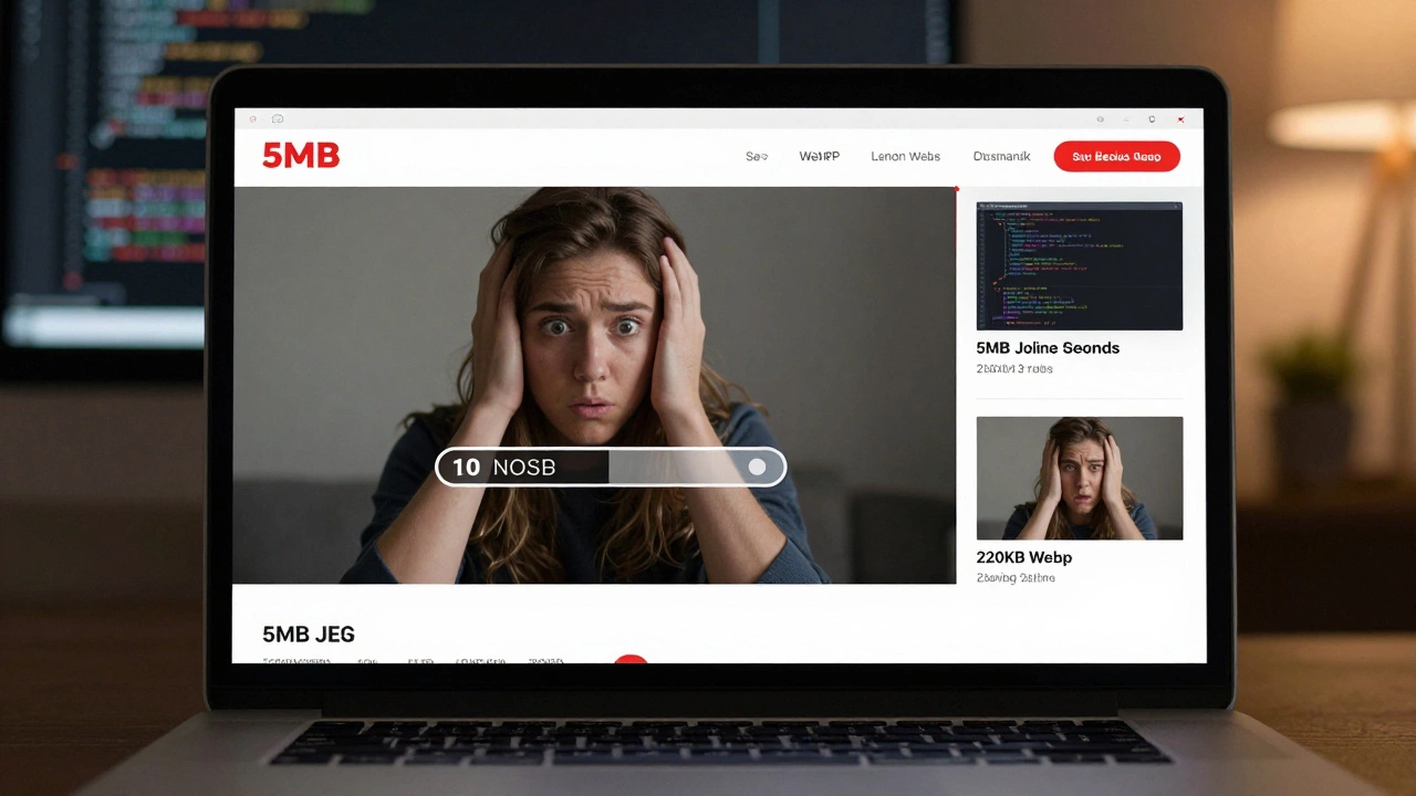 Как сделать загрузку фото на сайте на HTML - быстро и без тормозов