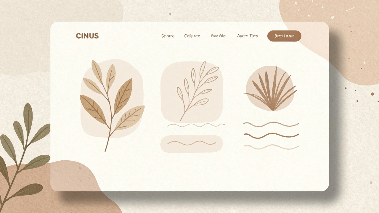 Веб-дизайн с текстурой бумаги и асимметричными элементами