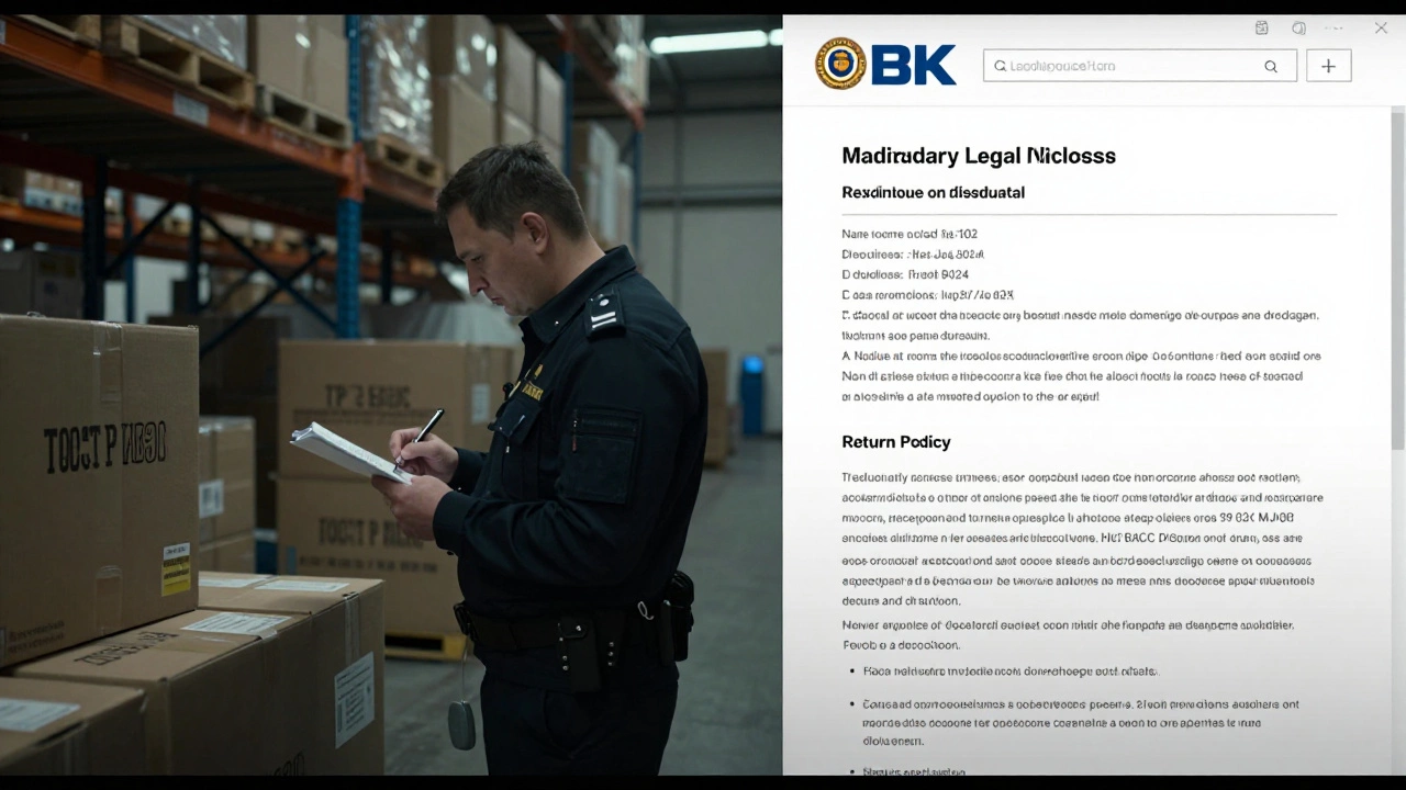 Склад с сертифицированными товарами и сайт с обязательными реквизитами — законные требования для интернет-магазина.