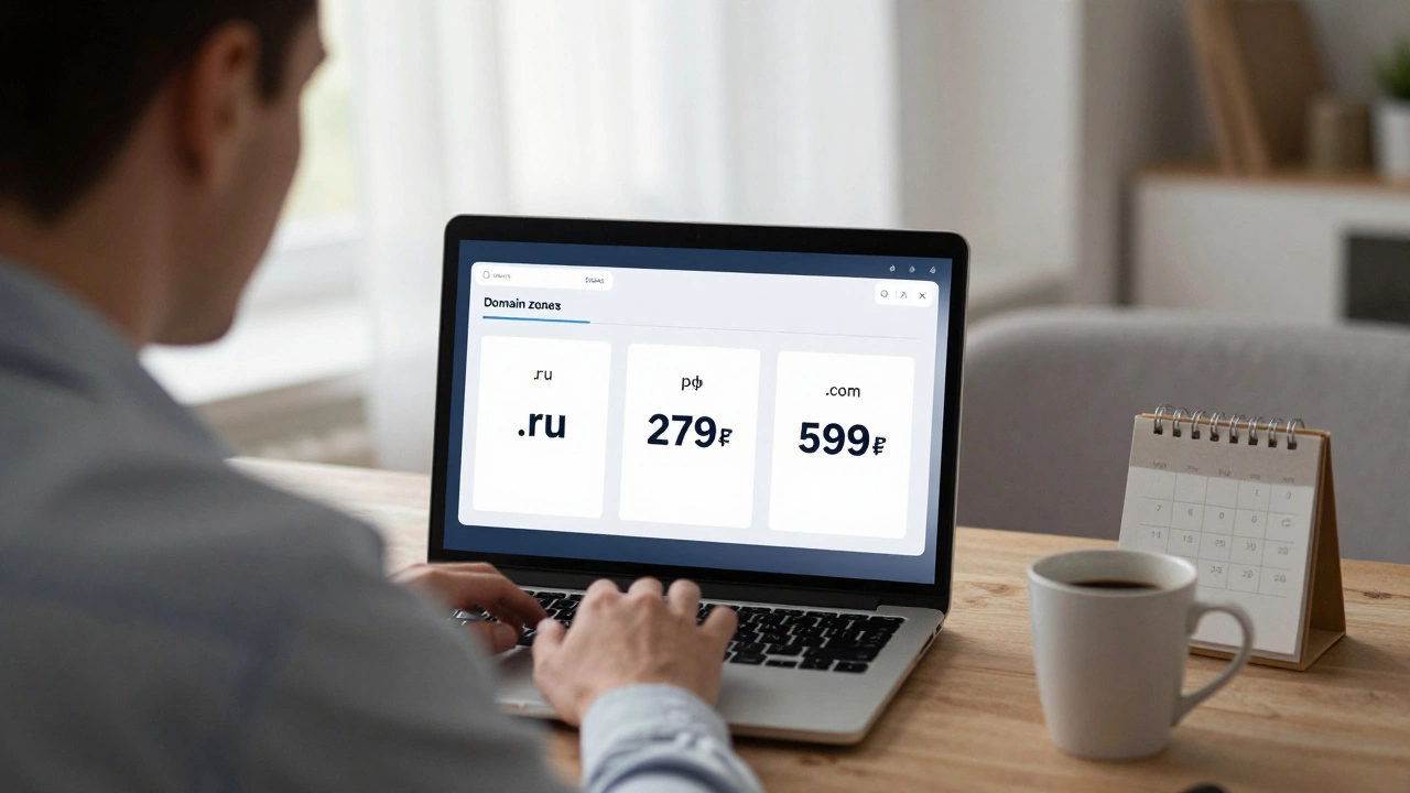 Сколько стоит домен на 1 год в 2026 году: цены и как не переплатить