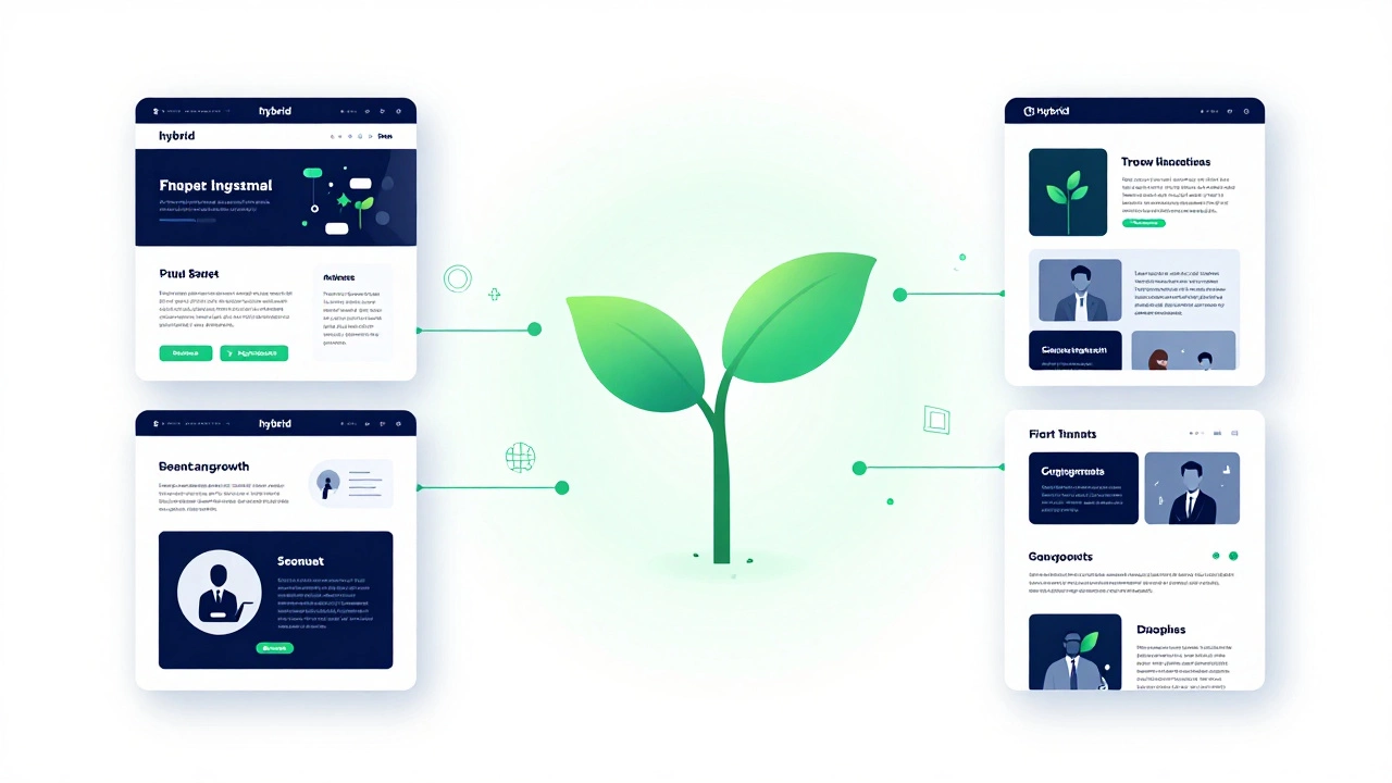 Концепция роста лендинга в полноценный ресурс с блогом и статьями